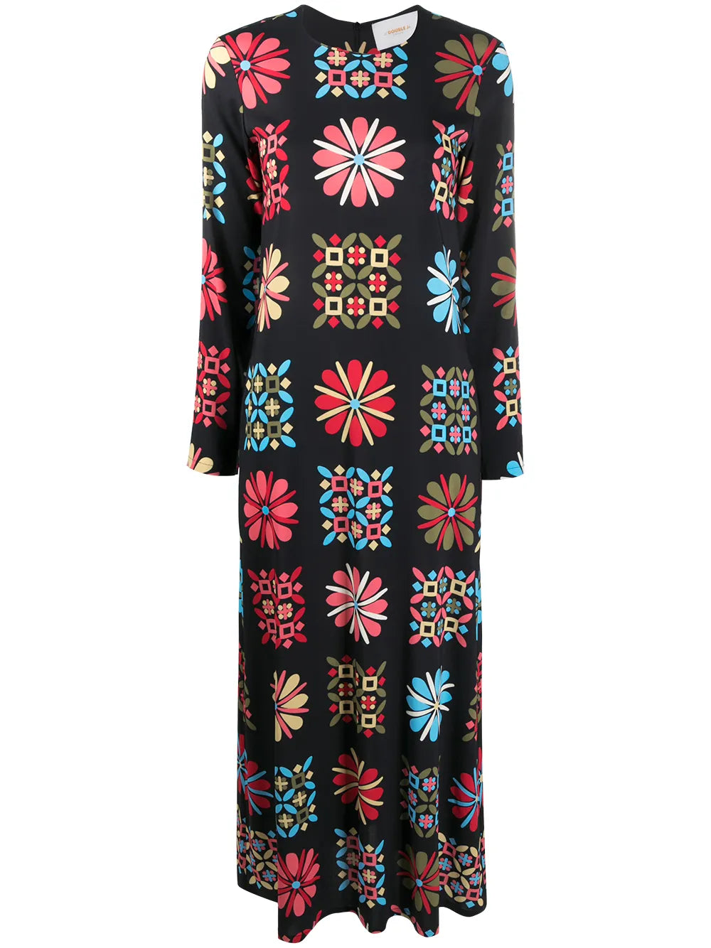 Printed Midi Dress