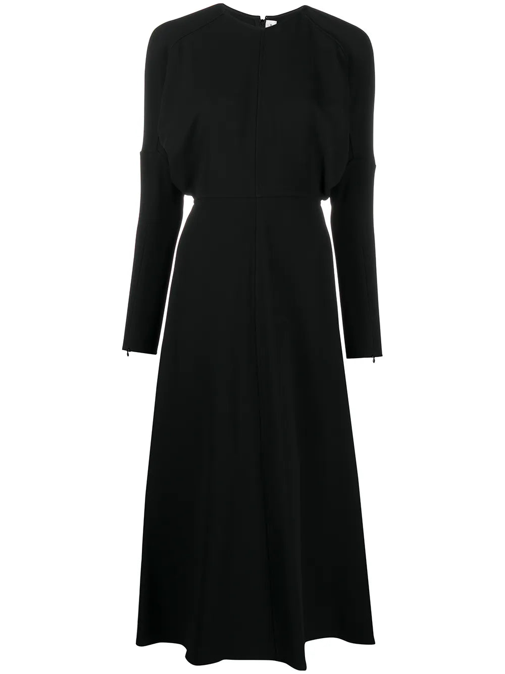 Dolman-Sleeve Midi Dress