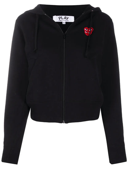 Logo-Motif Zip-Up Hoodie
