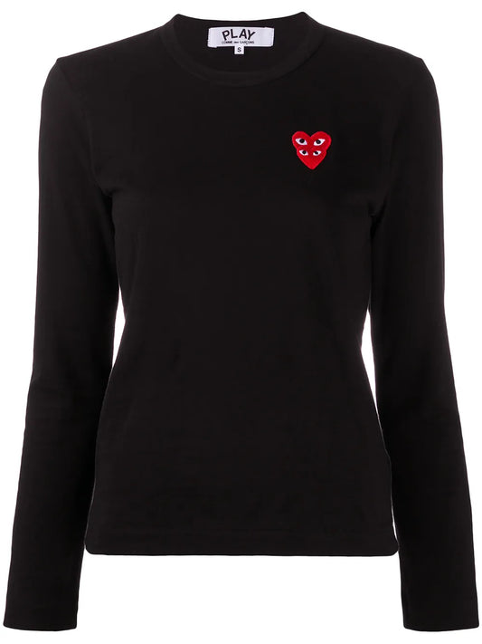 Embroidered-Logo Longsleeved Top