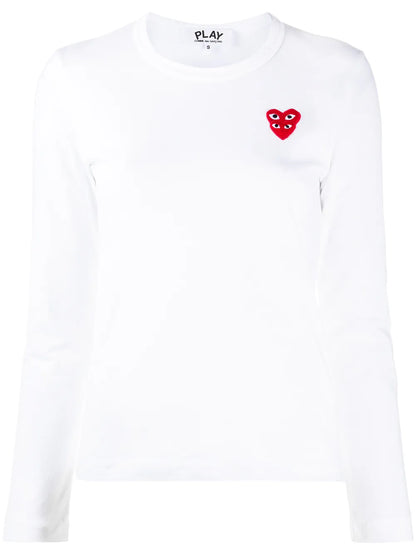 Embroidered-Logo Longsleeved Top