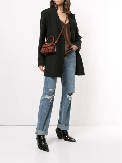 V-Neck Silk Slip Top