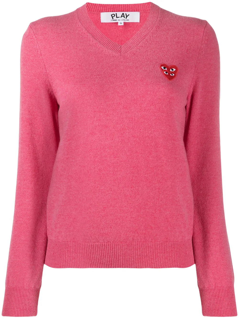 V-Neck Overlapping Heart Top