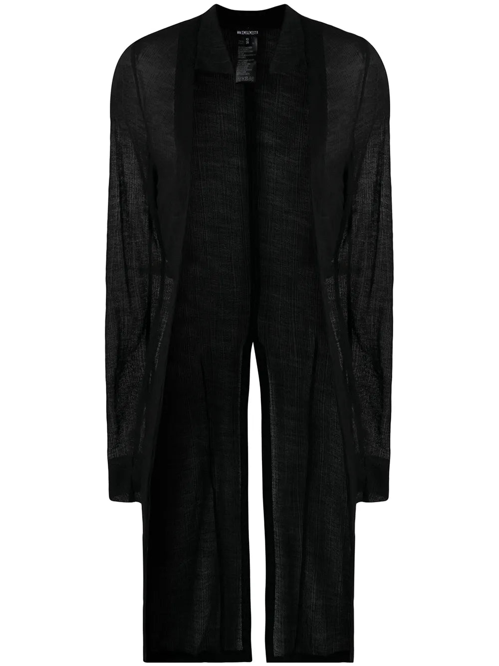 Sheer Fine Knit Cardigan