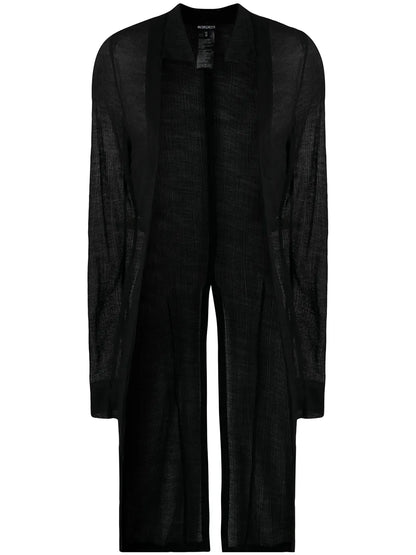 Sheer Fine Knit Cardigan