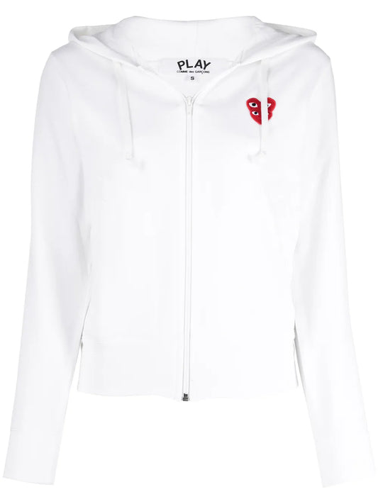 Logo-Motif Zip-Up Hoodie