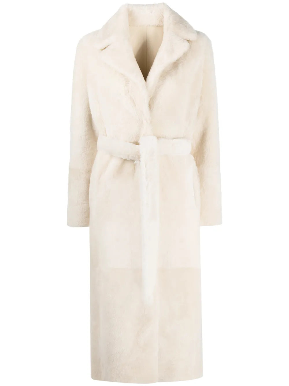 Full-Length Shearling Coat