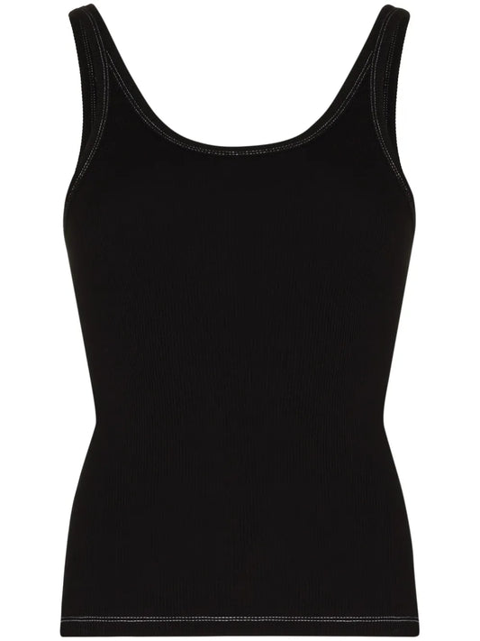 Ribbed Cotton Tank Top