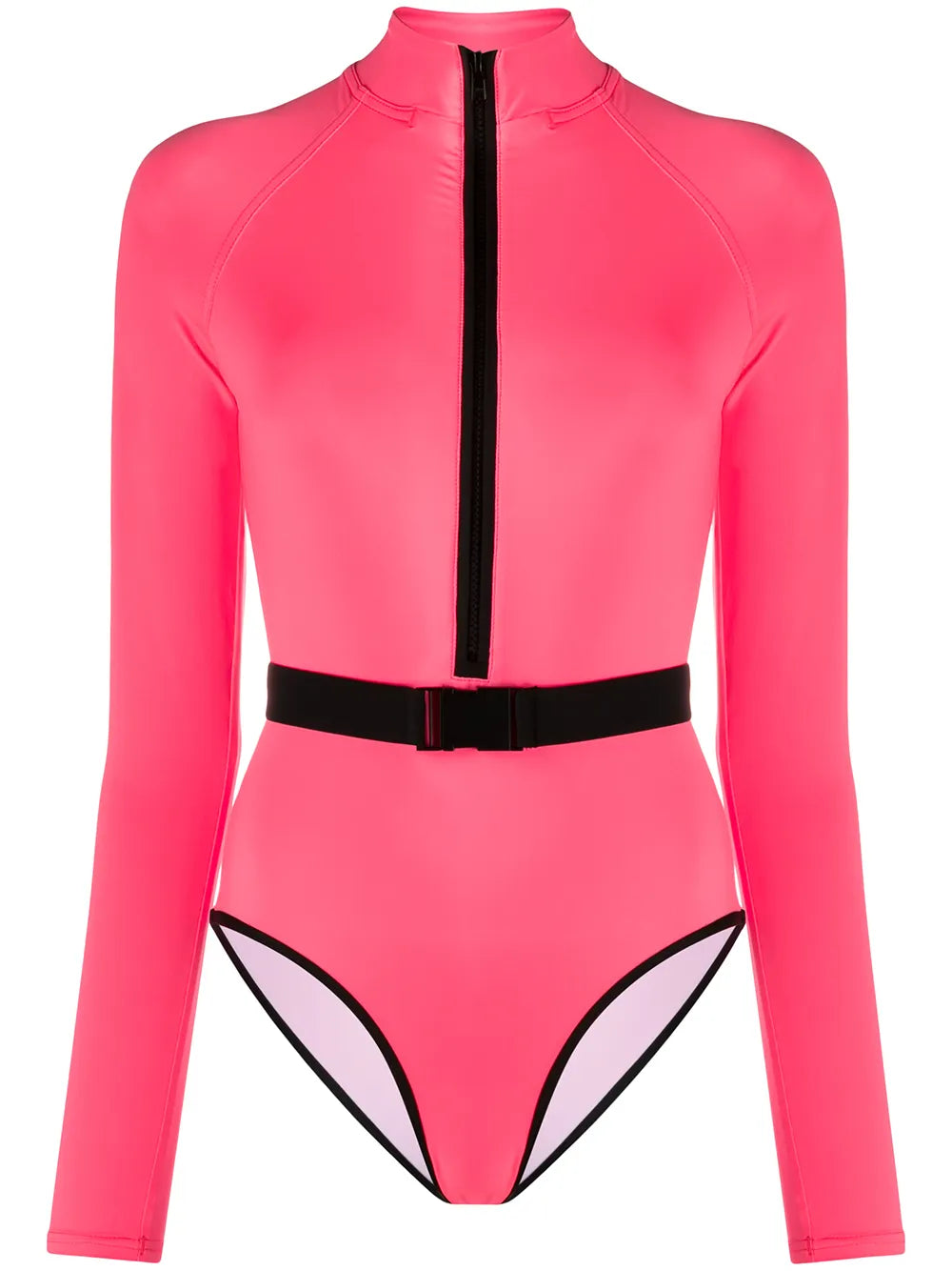 Long-Sleeve One-Piece Swimsuit