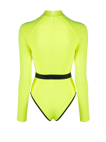 Long-Sleeve One-Piece Swimsuit