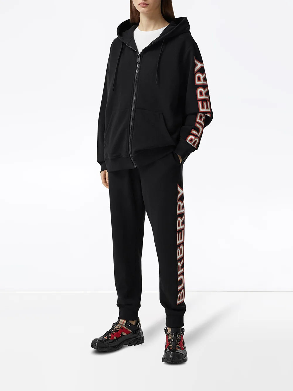 Logo Print Track Pants