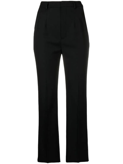 High-Waisted Tailored Trousers
