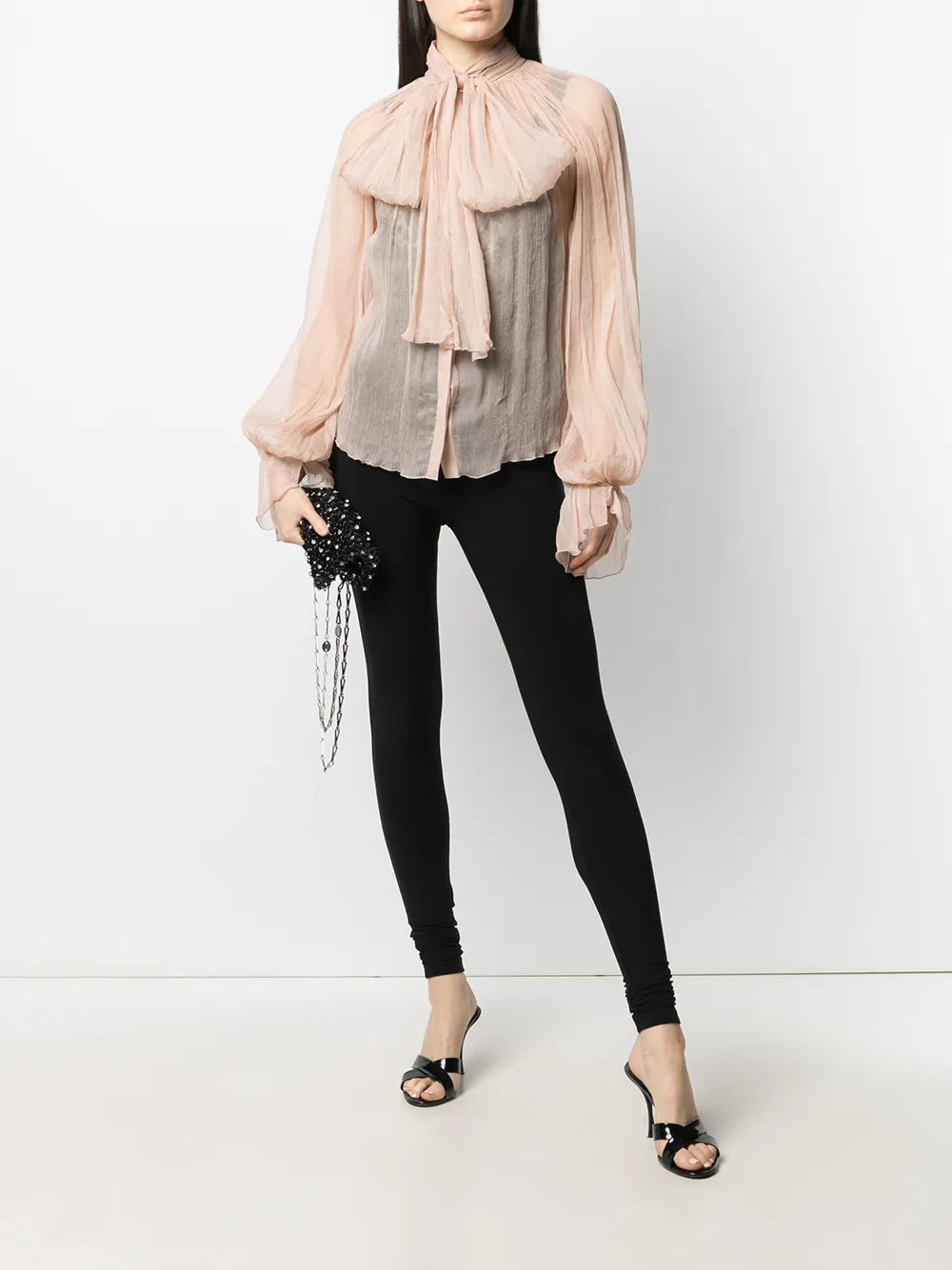 High-Waisted Jersey Leggings