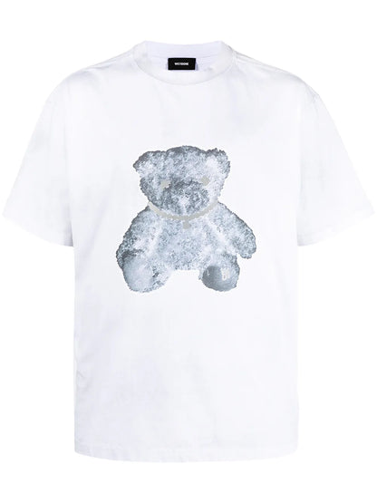 Negative Teddy Print T-Shirt