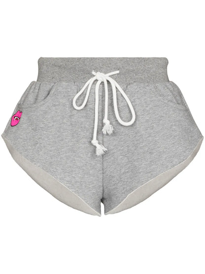 Patch-Detailing Track Shorts