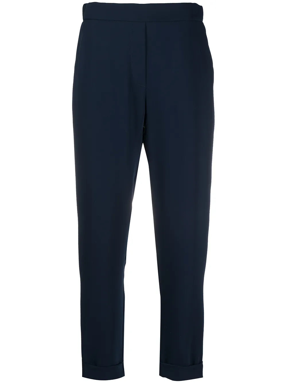 Cropped Slim-Fit Trousers