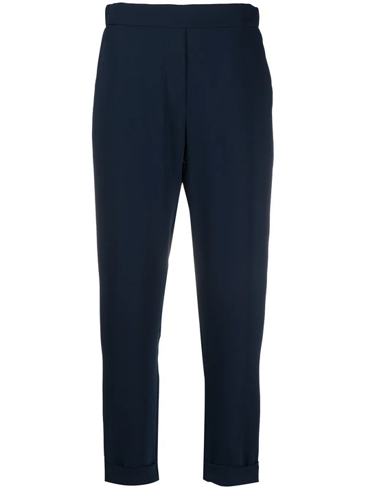 Cropped Slim-Fit Trousers