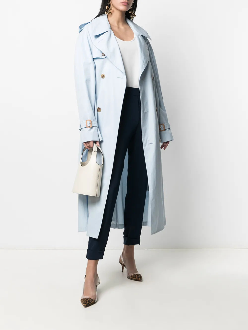 Cropped Slim-Fit Trousers