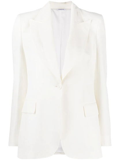 Single-Breasted Tailored Blazer