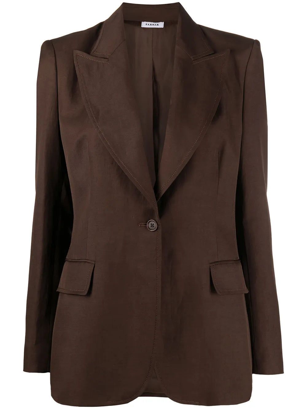 Single-Breasted Tailored Blazer