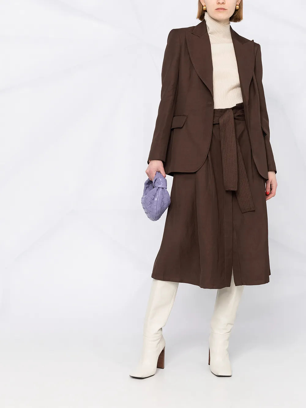 Single-Breasted Tailored Blazer