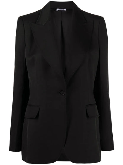 Single-Breasted Tailored Blazer