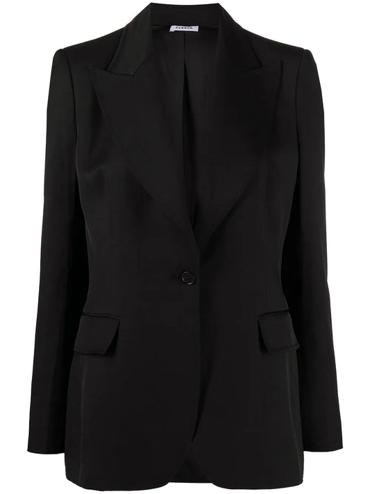 Single-Breasted Tailored Blazer