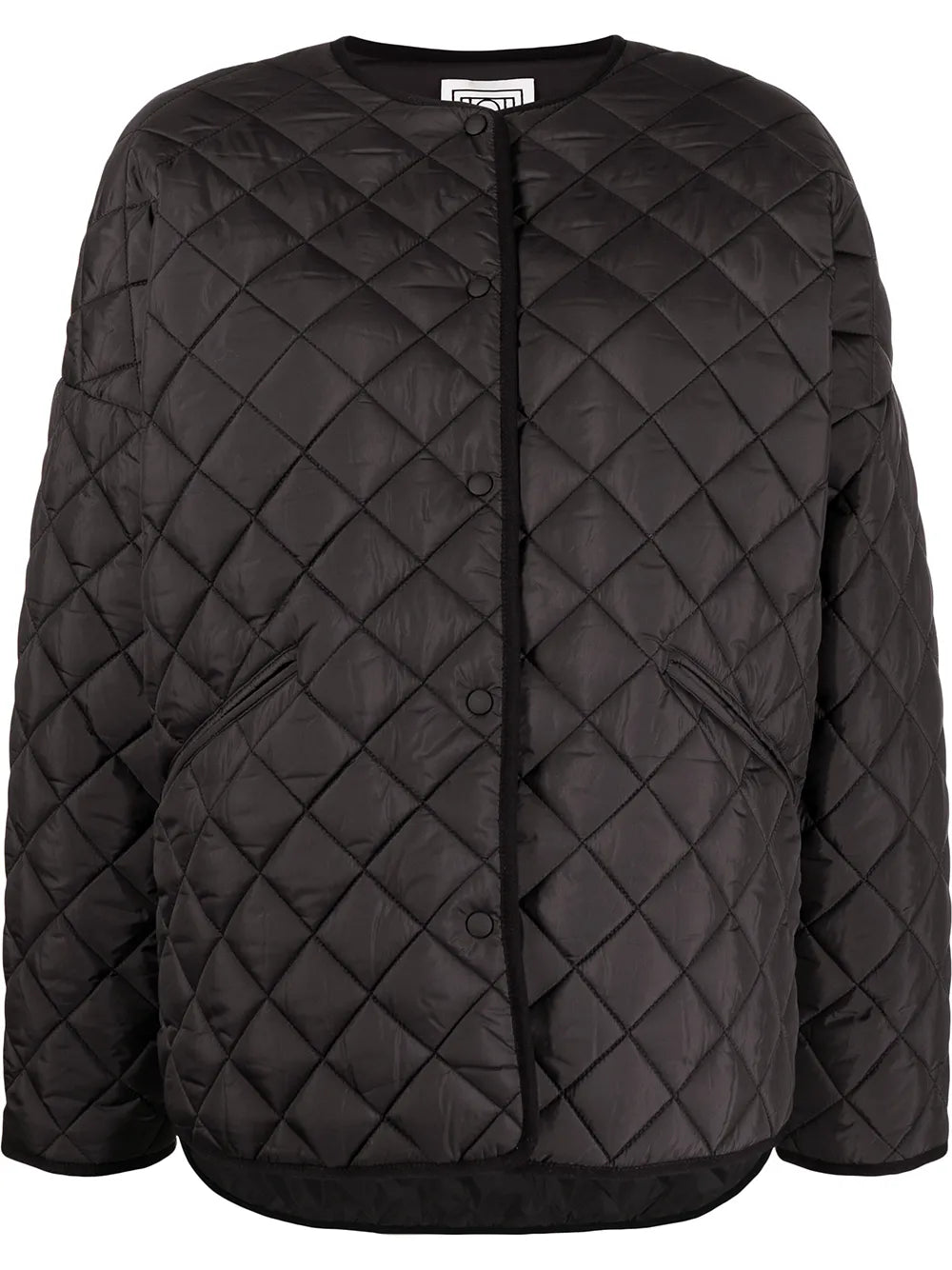 Drop-Shoulder Quilted Jacket