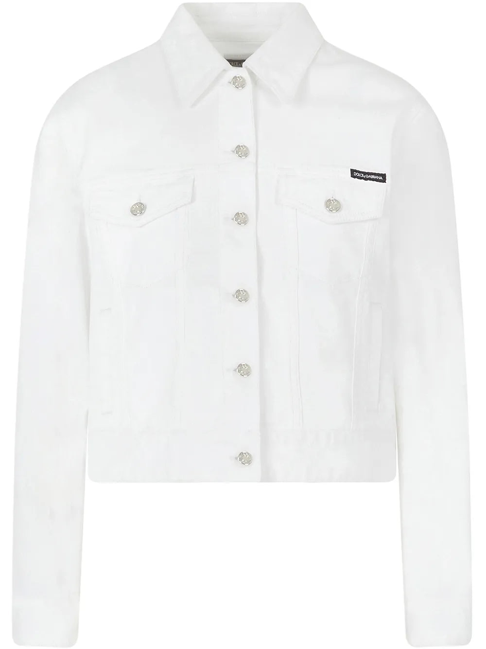 Logo-Appliqué Denim Jacket