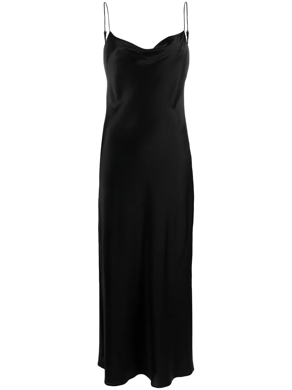 Silk Midi Dress
