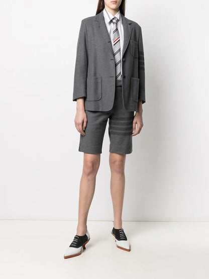 4-Bar Stripe Twill Shorts