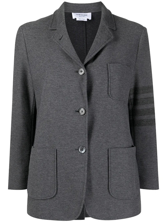 4-Bar Stripe Twill Sack Jacket