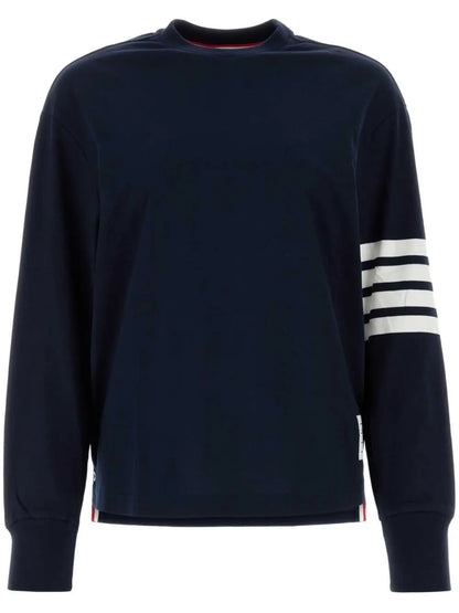 4-Bar Crew-Neck Sweatshirt