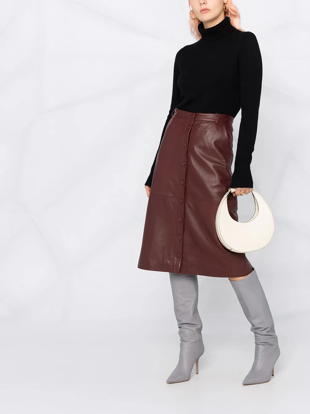 Roll Neck Cashmere Jumper