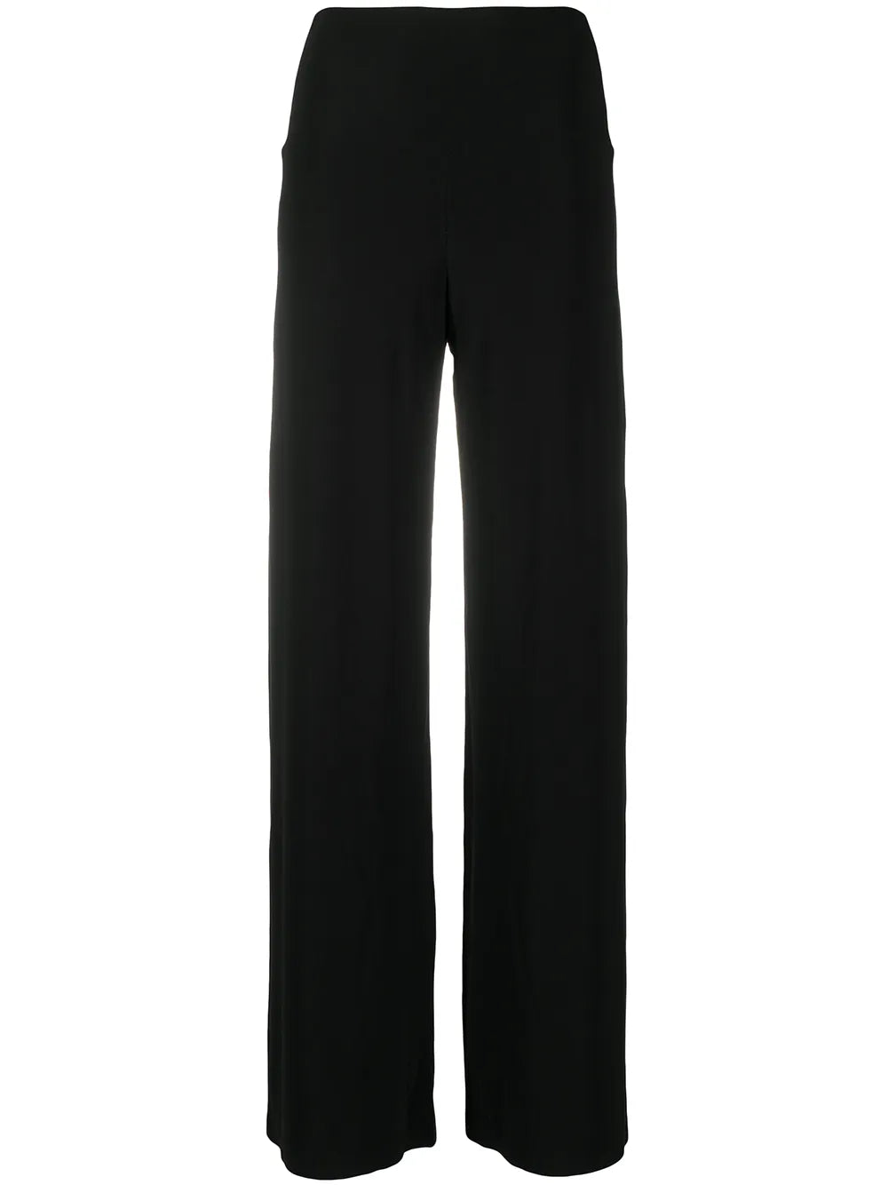 Mid-Rise Wide-Leg Trousers