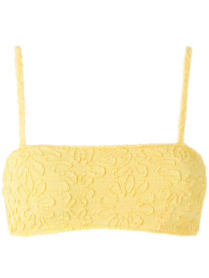 Zarbo Jacquard Bikini Top