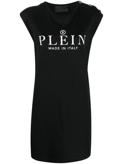 Iconic Plein T-Shirt Dress
