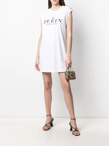 Logo Print T-Shirt Dress