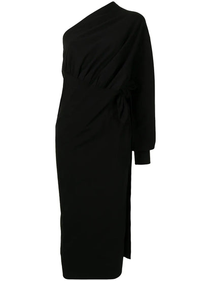 Asymmetric Wrap Dress