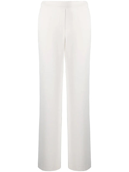 Wide-Leg Pull-On Trousers