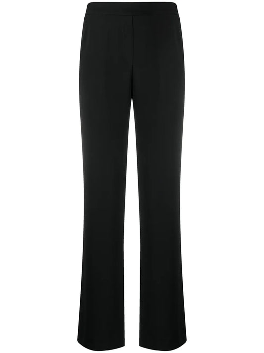 Wide-Leg Pull-On Trousers
