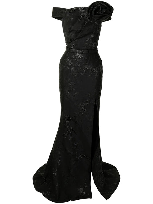 Off-Shoulder Maxi Dress