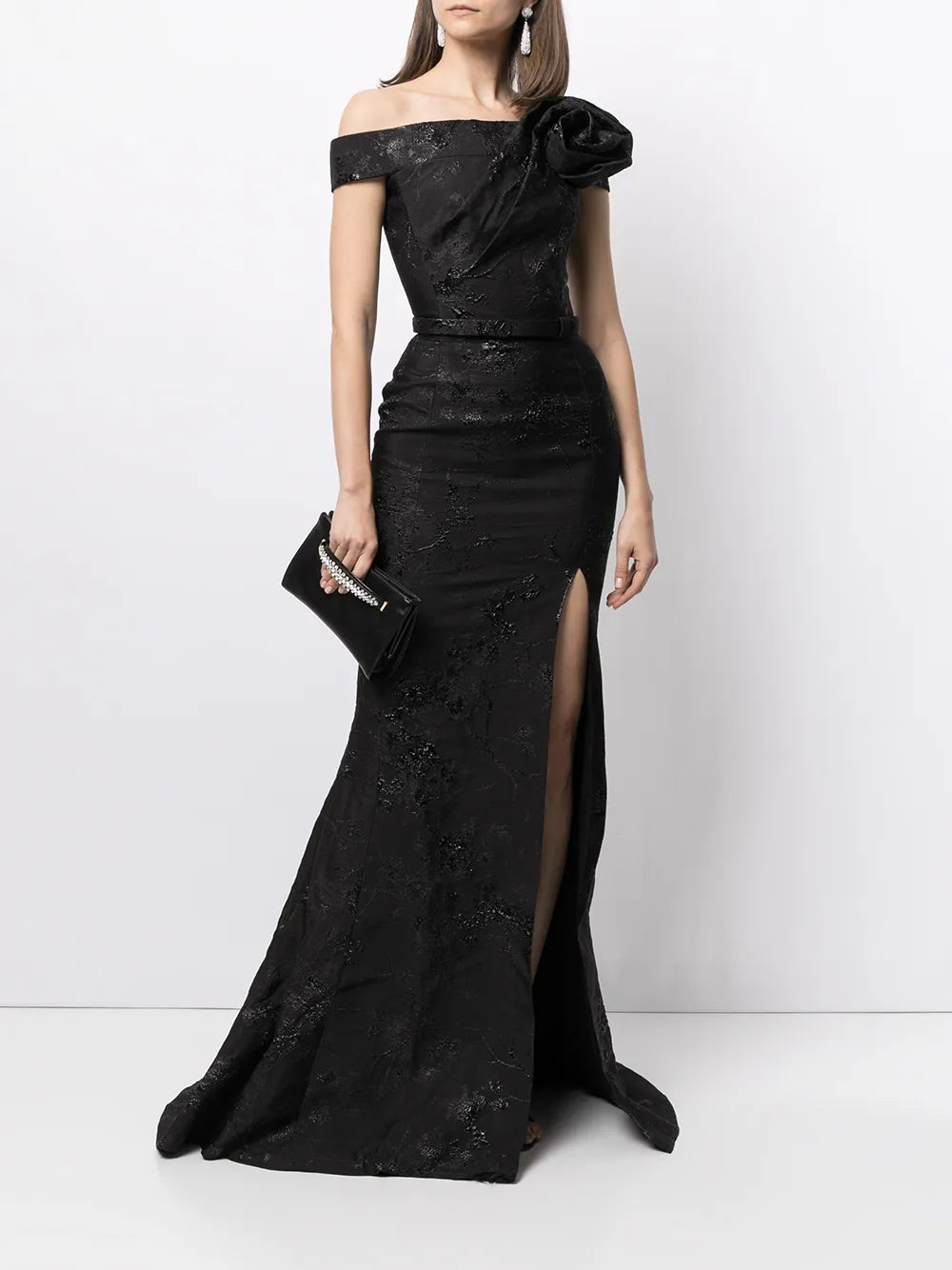 Off-Shoulder Maxi Dress
