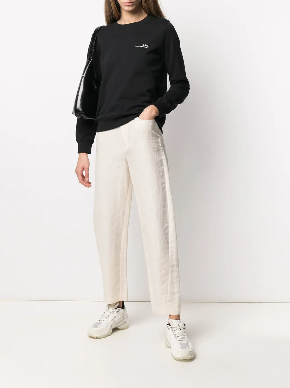 Logo-Print Cotton Sweatshirt