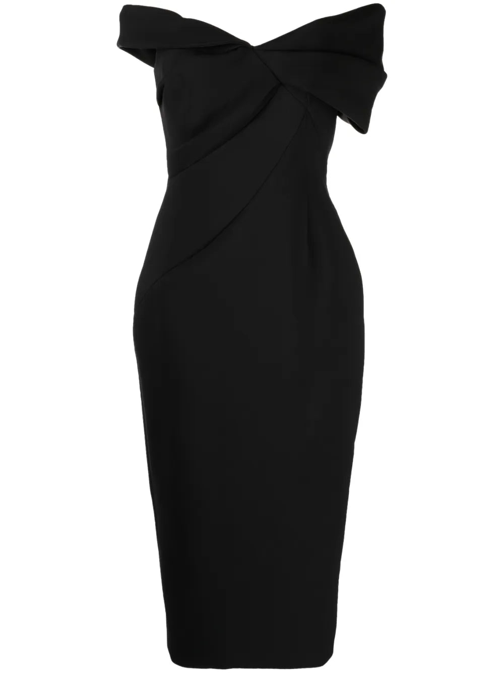Matteo Drape-Detail Asymmetric Dress