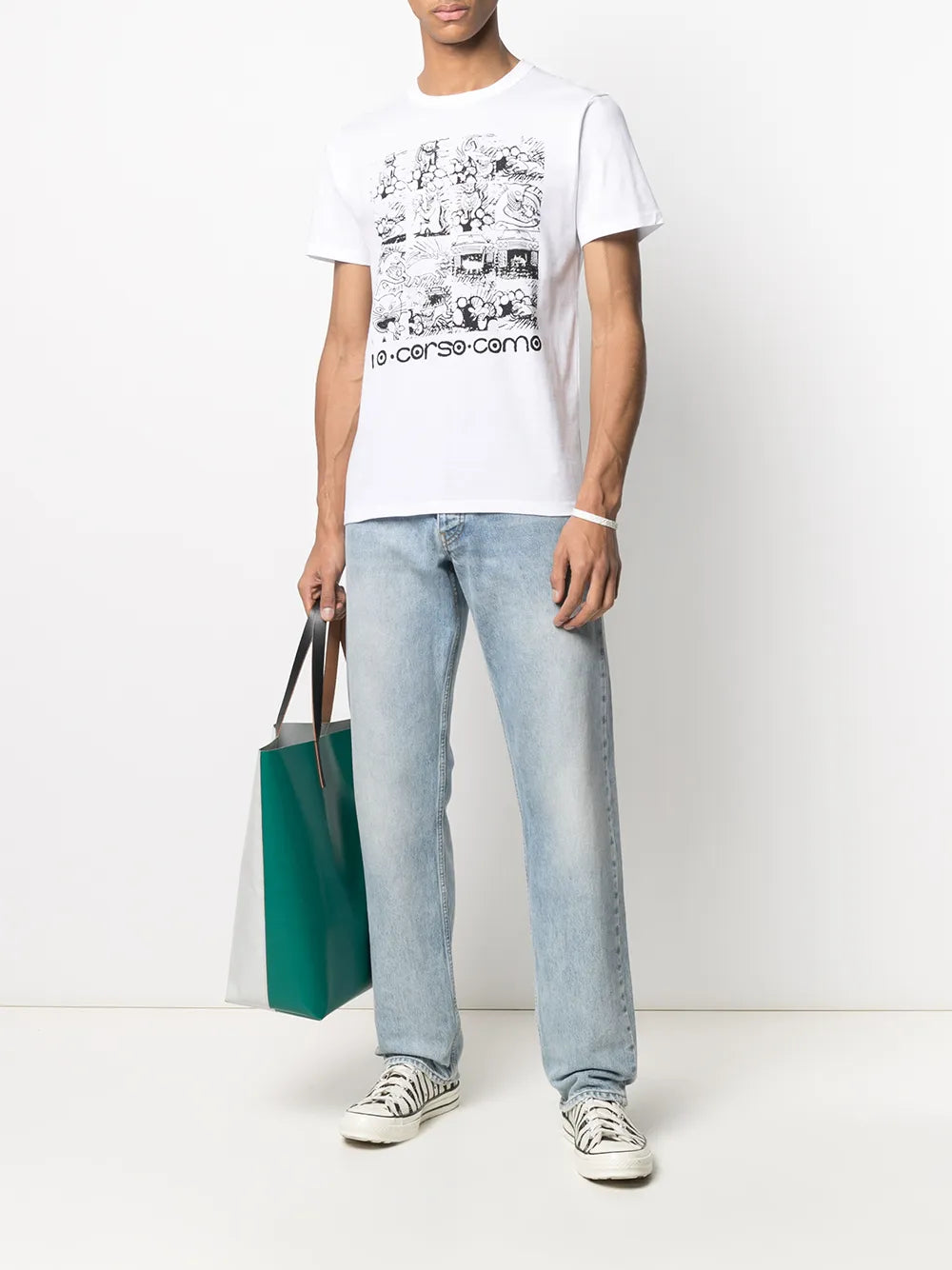 Graphic Print Short-Sleeved T-Shirt