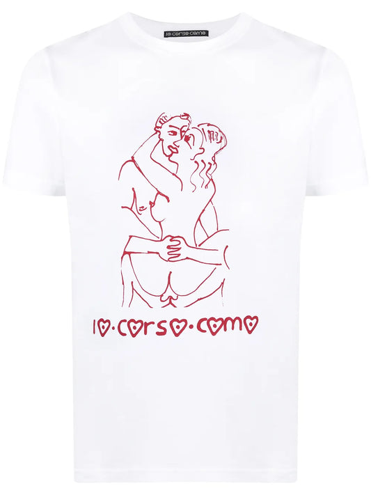 Graphic Print Short-Sleeved T-Shirt