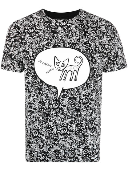Graphic Print Short-Sleeved T-Shirt