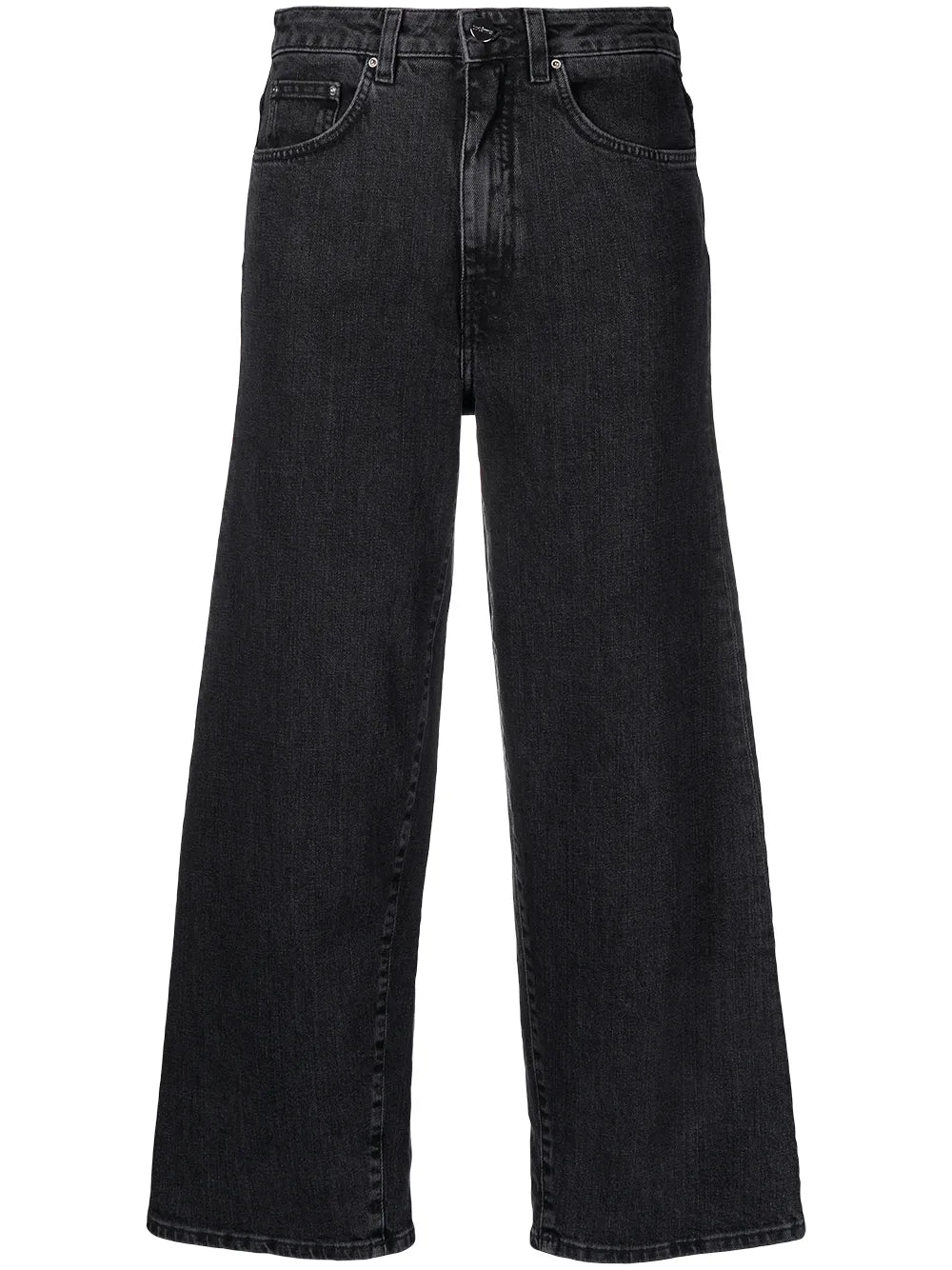 High-Waisted Wide-Leg Jeans
