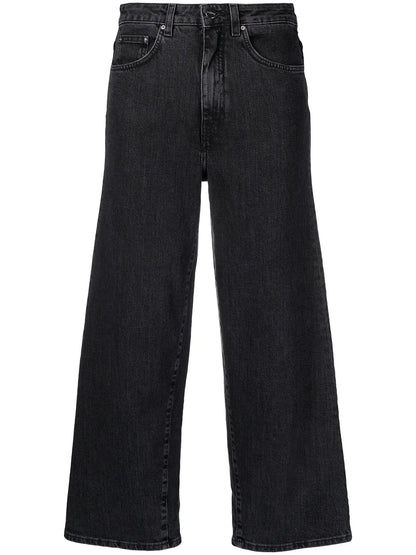High-Waisted Wide-Leg Jeans